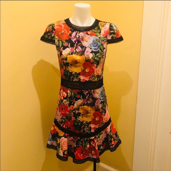 Alice and Olivia floral dress - Picture 3 of 4